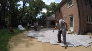 How We Build amp Install a New Back Patio from TechoBloc Blu 60mm [upl. by Henryetta]