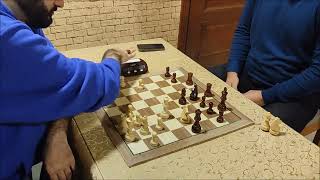 Cafe Blitz Chess  Rashad Mammadov  Elvin Ismayilov  Blits Şahmat [upl. by Analed]