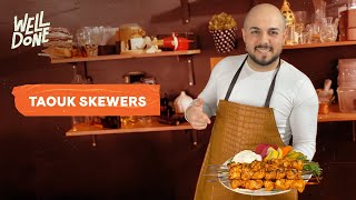 Taouk skewers or shish taouk marinade  The best chicken marinade recipe [upl. by Akiemehs]