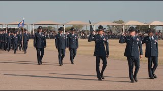 Gen Chance Saltzman Chief of Space Operations Honors Graduates at 37th Training Wing [upl. by Yelyak829]