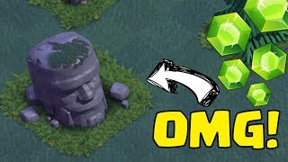 BARBARENSTATUE ENTFERNEN  CLASH OF CLANS  Lets Play CoC DeutschGerman [upl. by Nannaihr]