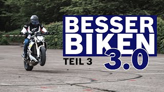 Besser Biken 30  Motorrad balancieren und langsam fahren [upl. by Nimref873]