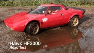 Lancia Stratos Replica  Hawk HF3000  Test Driven [upl. by Ahseem563]