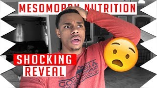 MESOMORPH NUTRITION  SHOCKING REVEAL [upl. by Dinsmore]