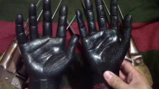 NECA freddy krueger glove VS NECA freddy krueger glove [upl. by Dhiman921]