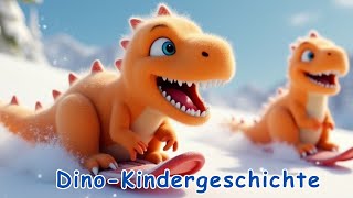 Der erste Schnee mit den Dinos Eine Kinder GuteNachtGeschichte zum einschlafen [upl. by Yttak]