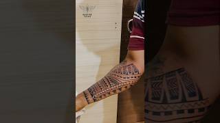 Polynesian Tattoo  Maori Tattoo  Maori Tattoo Design  Samoan Tattoo  Forearm Tattoo Design [upl. by Schwing]