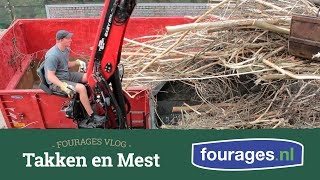 Paardenmest Afvoeren en Takken Ophalen  VLOG 4 [upl. by Tybi86]