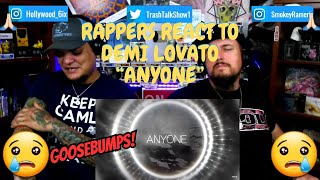 Rappers React To Demi Lovato quotAnyonequot [upl. by Abbi592]