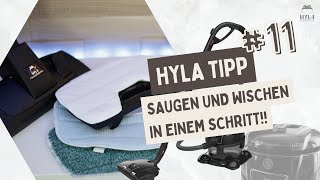 HYLA Saugen und Wischen gleichzeitig  Die Bodenwischplatte [upl. by Chlori]