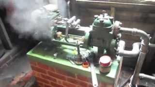 Worthington boiler feed pump first run [upl. by Nnylanna159]