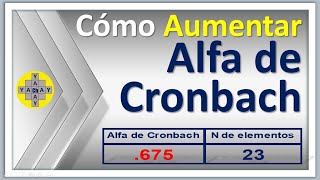 ✅ ALFA de CRONBACH 3 Incrementar el coeficiente de Confiabilidad en SPSS ✅ [upl. by Longan]