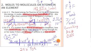 Leggett APIB Chemistry Stoichiometry 5 Avogadros Number [upl. by Winna]