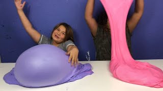 1 GALLON OF ELMER’S FLUFFY GLUE ALL VS 1 GALLON OF ELMER’S FLUFFY SCHOOL GLUE  MAKING GIANT SLIMES [upl. by Akinit]