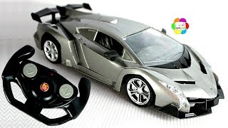 لعبة سيارة السباق الفضية الجديدة بالريموت بنات واولاد اجمل العاب الاطفال السيارات racing car toy [upl. by Russian417]