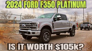 2024 Ford F350 Platinum Tremor Is It Really Better Than The AT4X [upl. by Mihcaoj]