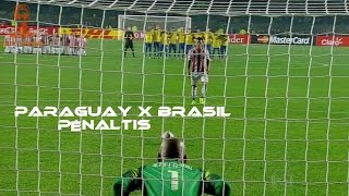 Paraguay x Brasil  Copa América 201  Pênaltis [upl. by Nohsram]