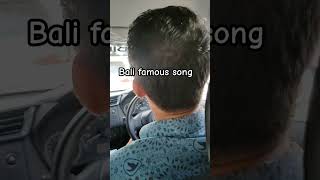 Sweef driver Famous song in bali funny shorts short viralvideo trending viralshorts comedy [upl. by Nnylarej]