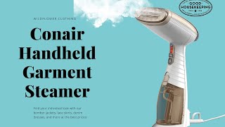 Conair Handheld Garment Steamer don’t buy one before watching this [upl. by Ley839]