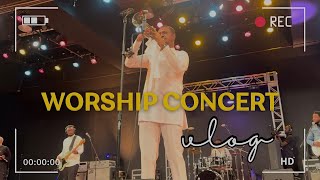 WORSHIP CONCERT VLOG ft Nathaniel Bassey  mini grwm being in a choir [upl. by Yeleen379]