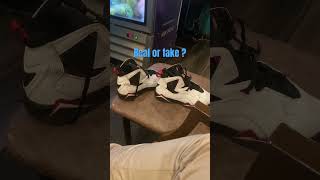 Real or fake Jordans 4s guess Jordans [upl. by Nerraj]