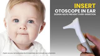 How to Use Safety 1st Ear Otoscope  Instructional Video  Safety 1st [upl. by Eerased]