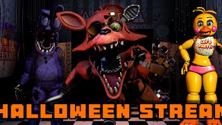 FNAF 2 HALLOWEEN STREAM [upl. by Hallutama738]