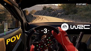 CORSICA Mediterraneo  Moltifao  EA Sports WRC  Mixed Reality POV  4K [upl. by Garik904]