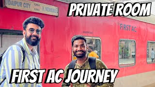 Indian Railways First AC Review Mewar Express Udaipur to Delhi [upl. by Perzan621]