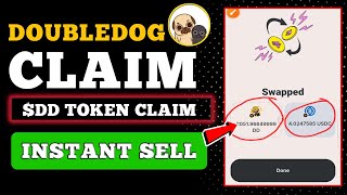 DoubleDog Claim Process 🤑 Double Dog Swap Process 💸🤑 Instant Sell DD Token💲 [upl. by Akialam]