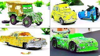 Disney Cars Toys Crash Omnibus Vol3 Stop Motion Animation  Ladybird TV [upl. by Drahnreb939]