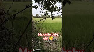 My cutie baby girl 😍😘 bollywood music song bollywoodsongs [upl. by Lananna]