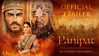 Panipat Official Trailer  Sanjay Dutt Arjun Kapoor Kriti Sanon  Ashutosh Gowariker  Dec 6 [upl. by Aseeral]