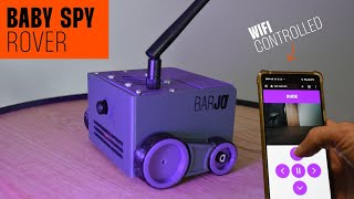 Baby Spy Rover WIFI controlled How to make one using an ESP32 cam [upl. by Eri]