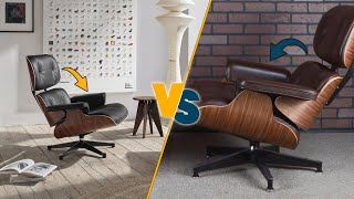 Eames Lounge Chair Comparison Vitra vs Herman Miller [upl. by Macdougall]