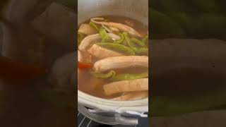 SINIGANG NA SALMON BELLY shortvideo satisfyingvideo cravingsatisfied yummyfood healthyfood [upl. by Cathi]