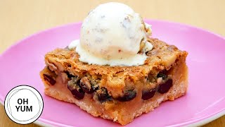 Professional Baker Teaches You How To Make BUTTER TART SQUARES [upl. by Eisiam]