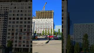 Мытищи микрорайон ЖК Ярославский 746 shorts Новостройки Mytishchi microdistrict Yaroslavsky [upl. by Rycca]