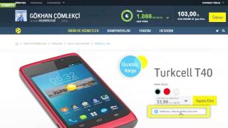 Turkcellden Kontratlı Telefon Nasıl Alınır [upl. by Ithsav475]