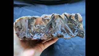 Natural Collectible amp Lapidary Stick Agate Rough  477 lbs 216 kg [upl. by Tesil]