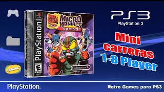 Micro Maniacs Racing  PlayStation 1  😎 PS3 Hen PKG 2022 [upl. by East]