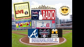 Atlanta Braves v Washington Nationals MLB LIVE Stream  Braves Country Sunday Funday Watch Party [upl. by Keiryt]