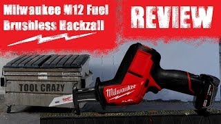 Milwaukee M12 Fuel Brushless Hackzall Review CHZ [upl. by Serrell]