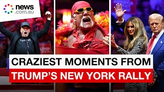 Donald Trump’s New York rally’s wildest moments [upl. by Veljkov]