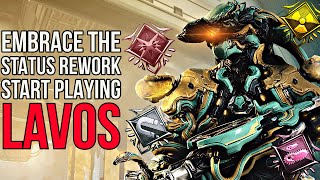 Lavos takes FULL ADVANTAGE of the Status Rework  Lavos Build amp Guide  Warframe Jade Shadows [upl. by Nive55]