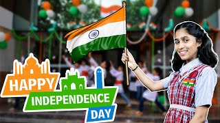 Pari Celebrated Spectacular 77th Independence Day School  Dance and Fun  Vlog No7 [upl. by Wandis]