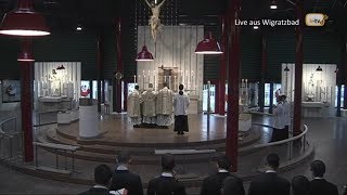 Traditional Latin Mass on the Feast of Christ the King from FSSP Seminary Wigratzbad 27 October 2018 [upl. by Accissej139]