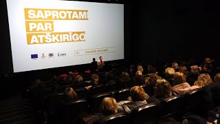 Vakars ar kino un sarunām par garīgo veselību [upl. by Atipul123]