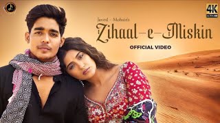 zihaal e miskeen  4k full screen ❣️ Zihale masti mukund ranjish new song lyrics 👑 Viral music07 [upl. by Worth]