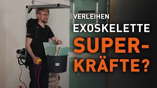 Verleihen Exoskelette Superkräfte [upl. by Nilauqcaj613]